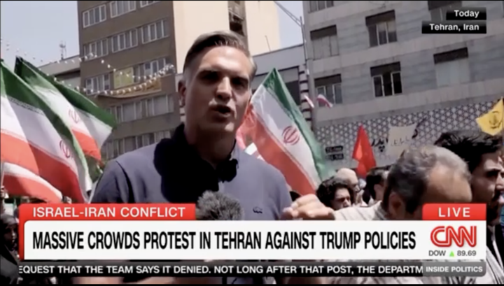 watch:-cnn-journo-carries-messages-from-pro-regime-protesters-chanting-‘death-to-america’-in-tehran